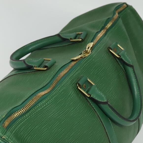 LOUIS VUITTON Epi Keepall 50 Boston Bag Green M42964 - Picture 6 of 16